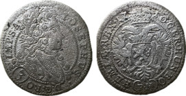 Joseph I. 3 Kreuzer (1710) PM Prága MKC1723 Ag