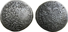 Joseph I. 3 Kreuzer (1711) Munchen Herinek 239-245 Ag