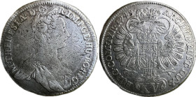 Maria Theresia 15 Kreuzer (1748) Bécs Herinek 1085-88 Ag