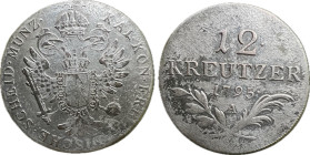 Franz 12 Kreuzer (1795)A KM2137 Ag