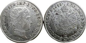 Ferdinand V. 5 Kreuzer (1838)A KM2196 Ag