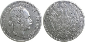 Franz Joseph I. 1 Florin (1889) Ag