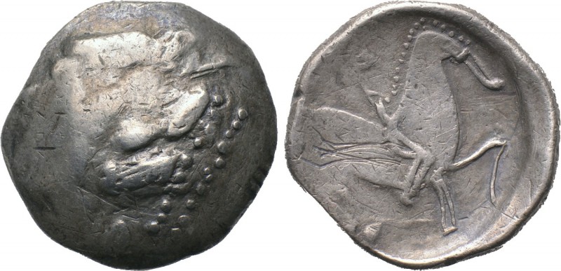 EASTERN EUROPE. Imitations of Philip II of Macedon. Tetradrachm (3rd-2nd centuri...