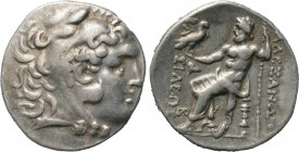 KINGS OF MACEDON. Alexander III 'the Great' (336-323 BC). Tetradrachm. Mesembria. 

Obv: Head of Herakles right, wearing lion skin.
Rev: BAΣIΛEΩΣ /...