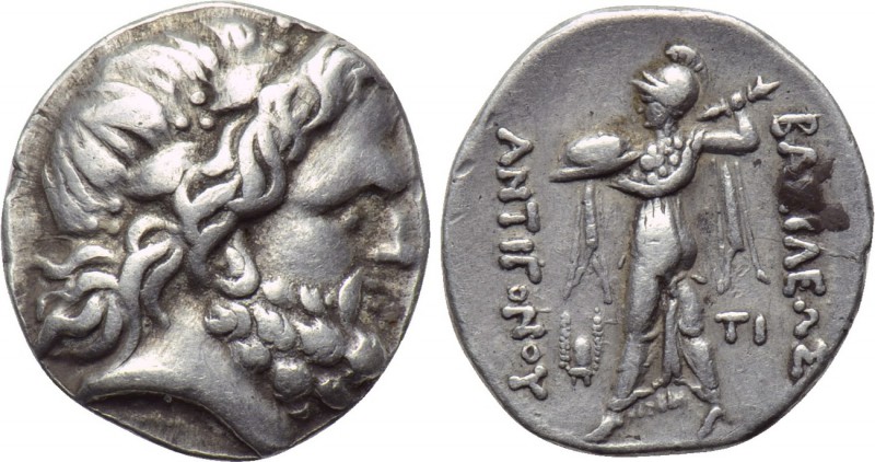 KINGS OF MACEDON. Antigonos II Gonatas (277/6-239 BC). Drachm. Amphipolis. 

O...