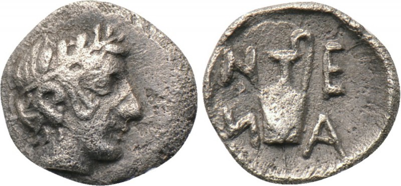 TROAS. Neandria. Hemiobol (4th century BC). 

Obv: Bare male head (Apollo?) ri...