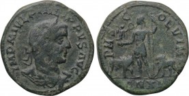 MOESIA SUPERIOR. Viminacium. Philip II (27-249). Ae. Dated CY 11 (249). 

Obv: IMP M IVL PHILIPPVS AVG. 
Laureate, draped and cuirassed bust right....