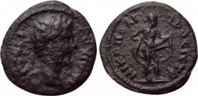 MOESIA INFERIOR. Nicopolis ad Istrum. Septimius Severus (193-211). Ae. 

Obv: Laureate head right; uncertain legend around.
Rev: NIKOΠOΛI ΠPOC ICTP...