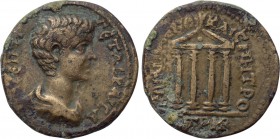 PONTUS. Neocaesarea. Geta (Caesar, 198-209). Ae. Dated CY 142 (205/6). 

Obv: Π CЄΠTI ΓЄTAC KAICA. 
Bareheaded, draped and cuirassed bust right.
R...