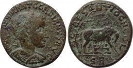 PISIDIA. Antioch. Gordian III (238-244). Ae. 

Obv: IMP CAES M ANT GORDIANVS AVG. 
Laureate, draped and cuirassed bust right.
Rev: CAES ANTIOCH CO...