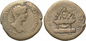 CAPPADOCIA. Caesarea. Caracalla (198-217). Ae. Dated RY 13 of Septimius Severus (204/5). 

Obv: AY KAI M AYPHΛI ANTωNINOC. 
Laureate head right.
R...