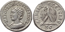SYRIA. Seleucis and Pieria. Antioch. Otacilia Severa (Augusta, 244-249). Tetradrachm. 

Obv: MAP ΩTAKIΛ CEOYHPAN CEB. 
Diademed and draped bust lef...