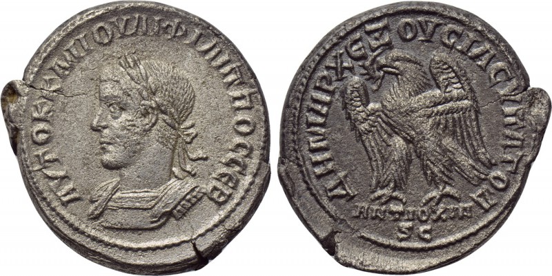 SYRIA. Seleucis and Pieria. Antioch. Philip II (247-249). Tetradrachm. 

Obv: ...