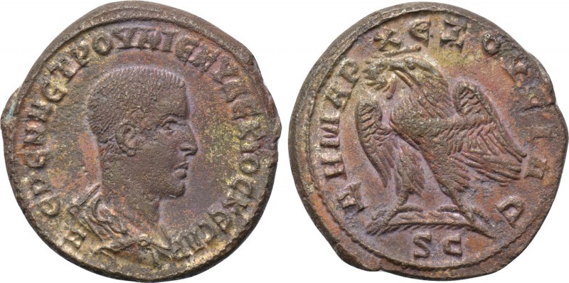 SYRIA. Seleucis and Pieria. Antioch. Herennius Etruscus (249-251). Tetradrachm. ...