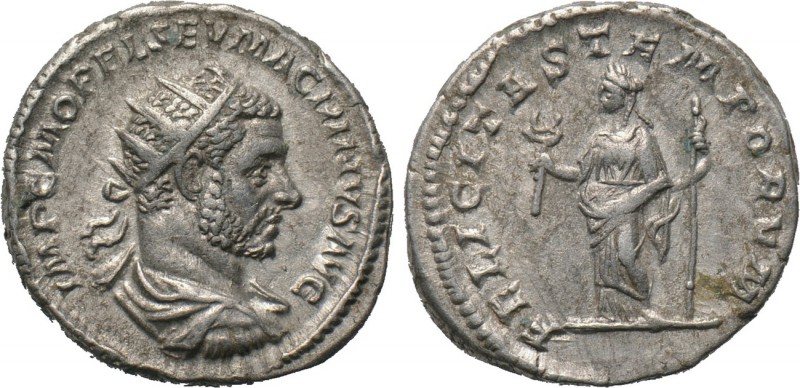 MACRINUS (217-218). Antoninianus. Rome. 

Obv: IMP C M OPEL SEV MACRINVS AVG. ...
