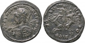 PROBUS (276-282). Antoninianus. Siscia. 

Obv: VIRTVS PROBI AVG. 
Radiate, helmeted and cuirassed bust right, holding spear and shield decorated wi...