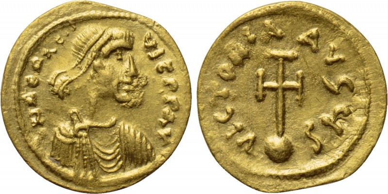 HERACLIUS (610-641). GOLD Semissis. Constantinople. 

Obv: δ N ҺЄRACLIЧS T P P...