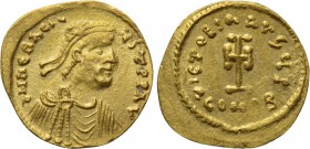 HERACLIUS (610-641). GOLD Tremissis. Constantinople. 

Obv: δ N ҺЄRACILЧS T P P AV. 
Diademed, draped and cuirassed bust right.
Rev: VICTORIA AVGЧ...