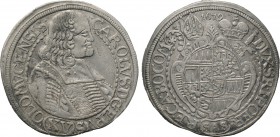 AUSTRIA. Olmütz. Karl II von Liechtenstein (1664-1695). 15 Kreuzer (1679-SAS). 

Obv: CAROLVS D G EPVS OLOMVCENSIS. 
Bust right, wearing mantum.
R...