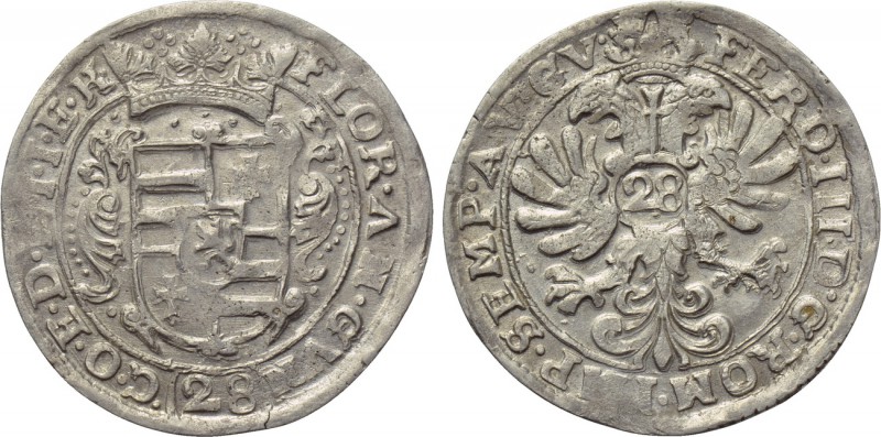 GERMANY. Oldenburg. Anton Günther, with Emperor Ferdinand III (Duke, 1603-1667)....