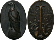 GERMANY. Medal (1915). For Donations made to the Prussian National Association of the Red Cross. By C. Stockler. 

Obv: Eagle standing left.
Rev: H...