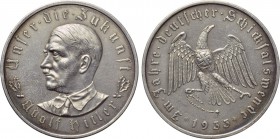GERMANY. Third Reich. Adolf Hitler (1889-1945). Medal (1933). By O. Glöckler. Commemorating Hitler's Rise to Power. 

Obv: Unser die Zukunft / Adolf...