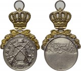 GERMANY. Silver Award Medal.

Obv: I EHRENPREIS / GYMNICH.
Rifles crossed in saltire over target. Clasp: Crown above oak branches.
Rev: Laurel and...