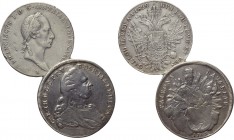 2 French coins. 

Obv: .
Rev: .

. 

Condition: See picture.

Weight: g.
 Diameter: mm.