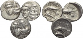 3 drachms of Istros. 

Obv: .
Rev: .

. 

Condition: See picture.

Weight: g.
 Diameter: mm.
