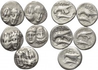 5 drachms of Istros. 

Obv: .
Rev: .

. 

Condition: See picture.

Weight: g.
 Diameter: mm.