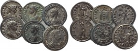 6 antoniniani of Probus, Tacitus and Diocletian. 

Obv: .
Rev: .

. 

Condition: See picture.

Weight: g.
 Diameter: mm.
