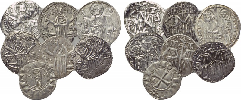 7 medieval coins. 

Obv: .
Rev: .

. 

Condition: .

Weight: g.
 Diame...