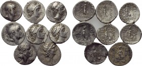 8 drachms of the Cappadocian Kings. 

Obv: .
Rev: .

. 

Condition: See picture.

Weight: g.
 Diameter: mm.
