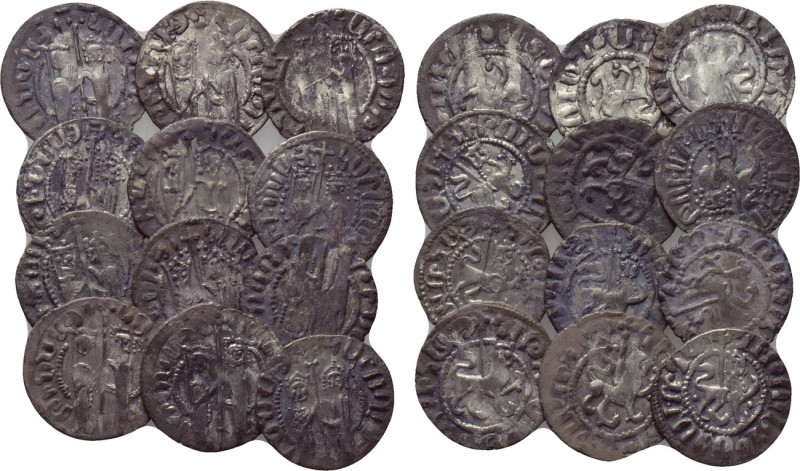12 coins of Cilician Armenia. 

Obv: .
Rev: .

. 

Condition: See picture...
