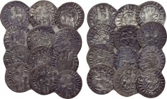 12 coins of Cilician Armenia. 

Obv: .
Rev: .

. 

Condition: See picture.

Weight: g.
 Diameter: mm.