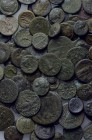 Circa 100 Greek and Roman provincial coins. 

Obv: .
Rev: .

. 

Condition: See picture.

Weight: g.
 Diameter: mm.