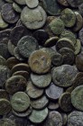 Circa 225 Greek coins. 

Obv: .
Rev: .

. 

Condition: See picture.

Weight: g.
 Diameter: mm.