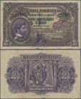 Angola: 2 1/2 Angolares 1942, P.69, ink stains, lightly toned and a few folds. Condition: F/F+
 [plus 19 % VAT]