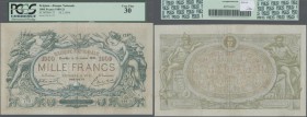 Belgium: Banque Nationale 1000 Francs 1919, P.73, truly a great rarity and a very hard to get banknote in excellent condition. No damages and without ...
