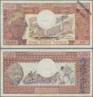 Cameroon: Banque des États de l'Afrique Centrale - République Unie du Cameroun 500 Francs ND(1974) SPECIMEN, P.15as, perforated ”Specimen” at left bor...