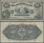 Canada: The Bank of Nova Scotia 10 Dollars 1935, P.S633, great original shape with a few tiny pinholes and lightly toned paper. Condition: F+
 [plus ...