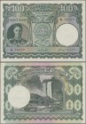 Ceylon: Government of Ceylon 100 Rupees June 24th 1945, P.38a, highly rare and hard to get banknote, especially in this perfect uncirculated condition...