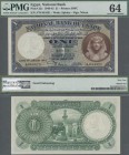Egypt: 1 Pound 1944 with signature NIXON, P.22c, perfect condition, PMG graded 64 Choice Uncirculated
 [taxed under margin system]