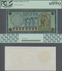 Egypt: Egyptian Printing Uniface Test Note 1 Pound, undated, PCGS graded 65PPQ Gem New
 [plus 19 % VAT]