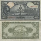 Ethiopia: State Bank of Ethiopia 500 Dollars ND(1945) with signature Rozell, P.17c, highly rare note and highest denomination of this series, still ni...