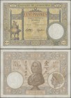 French Indochina: 100 Piastres ND(1925-39) P. 51d, S/N 04086092 M.164, used with folds and pinholes, a few minor border tears, crispness in paper and ...