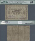 Greenland: 50 Oere 1888 with signature Stephensen and Petersen, P.1c, rusty spots and tiny holes at center, PMG graded 20 Very Fine NET
 [plus 19 % V...