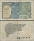India: 1 Rupee ND(1928-35), P.14 in F/F+
 [taxed under margin system]