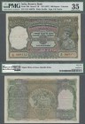 India: 100 Rupees ND(1937) P. 20d, condition: PMG graded 35 Choice Very Fine.
 [plus 19 % VAT]