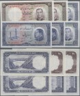 Iran: Bank Melli Iran pair of the 10 Rials SH1333 P.64 in UNC, Bank Melli Iran pair of the 10 and pair of the 20 Rials SH1340 P.71, 72, all notes in U...